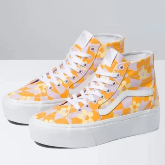 vans sk8 hi abstract